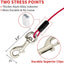 Pet Dog Tie Out Cable for Dogs Up to 125 Pounds 3m 5m 10m Outdoor Dog Steel Cable with Strong Big Hook Stainless Steel Dog Leash