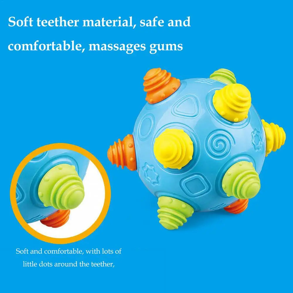 Interactive Dog Toy Ball LED Flash Music Dog Toy Ball Pet Bouncing Balls Interactive Jumping Toys For Dogs Playing Running