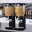 Food Storage Cereal Dispenser Containers Storage Candy Dry Food Container Countertop Rotating Knob for Candy Nuts Rice Granola