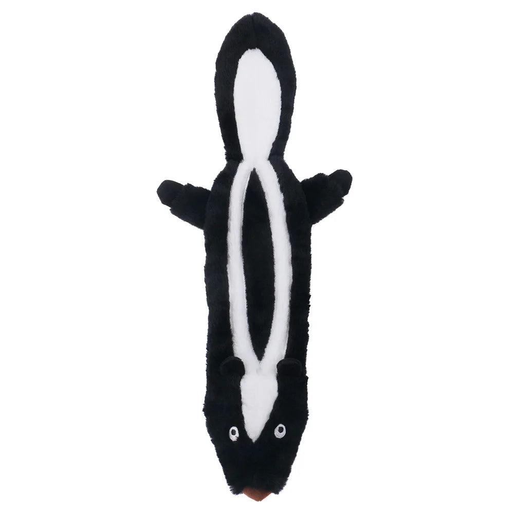 Dog Plush Toy Plush Animal Skin Three Piece Set Of Unfilled Pet Toys Squeaking Sound Dog Toys Fleece Squeak Toys