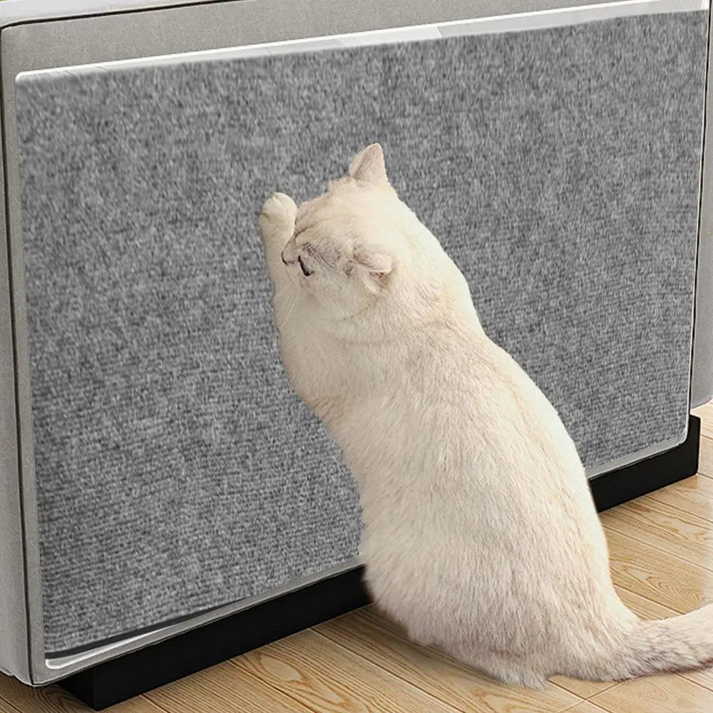 Cat Scratching Mat Self-Adhesive Trimmable Carpet Cat Pet Scratcher for Anti-scratching Sofa Furniture Protection Cat Accessorie