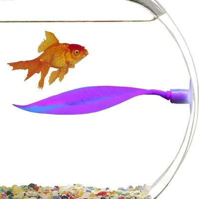 Fake Silicone Betta Fish Leaf Hammock, Pad with Suction Cup, Fish Resting Spot, Bed for Tank