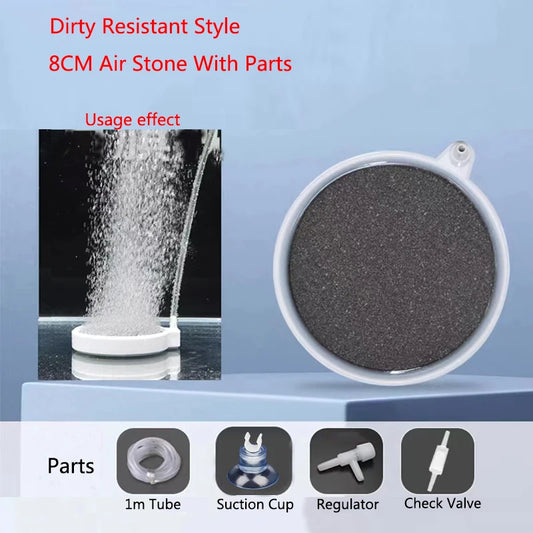 4cm/5cm/8cm Fish Tank Aquarium Air Stone Oxygen Aerator Increasing Air Bubble Pond Pump Hydroponic Oxygen Supply Great