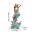 Mermaid Fish Tank Ornament Figurines Miniature Resin Decorations Artificial Aquarium Decor 6 Styles DIY Aquarium Desk Theme