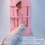 Cat Toy Organizer Wall Organizer Storage Bag Pet Toy Container Cat Teaser Wand Holder Space Saving Wall Storage Felt Bag Indoor