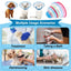 Pet Recovery Dog Cones Cat Cones After Surgery Adjustable Breathable Dog Cone Collar Soft Plastic Puppy Elizabethan E-Collar