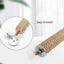 Natural Hemp rope Weaving Pet Bird Stand Parrot Raw Wood Fork Tree Branch Stand Rack Birds Hamster Branch Perches Chew Bite Toys