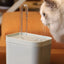 1.5L Automatic Cat Water Fountain USB Powered Electric Mute Pet Drinker Bowl Pet Drinking Dispenser Drinker for Cat Water Filter