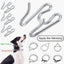 Dog Choke Collar Accessories Adjustable Training Collar For Dog 2.5/3.0/3.5/4.0MM Collar Links Fit for Prong Collar Pinch Collar