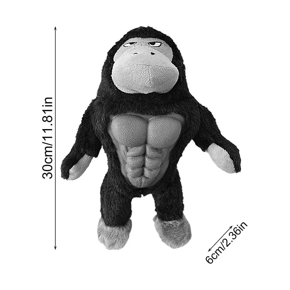 Cute Cow Puppy Dog Interactive Toy Bite Resistant Pet Chew Toys Dog Squeaky Toys For Small Dogs Orangutan Shape Accessories