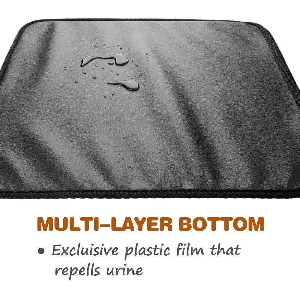 Pet Cat Litter Mat Waterproof Double Layer Pet Litter Box Mat Non-slip Sand Cat Pad Washable Bed Mat Clean Pad Products for Cat