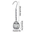 Hanging Bird Feeder Metal Hanging Bird Cage Bird Feeder Squirrel Proof Wild Bird Feeders For Outside Garden Patio Lawn Window