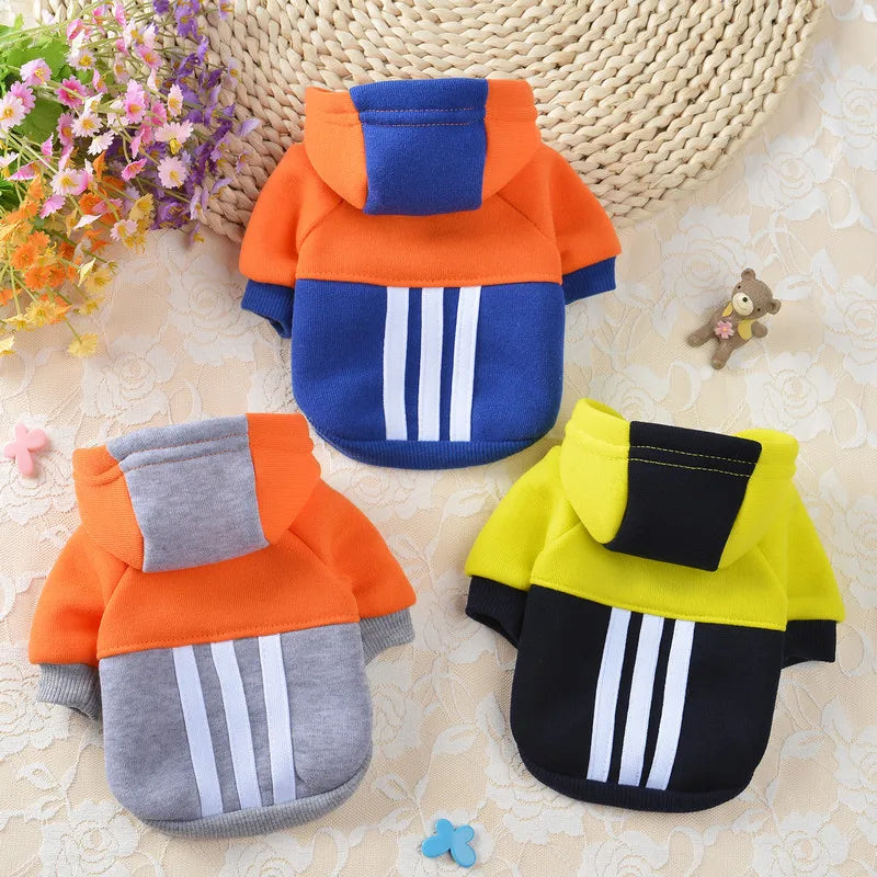 Winter Dog Hoodie Dog Clothes for Small Dog Puppy Clothes Bulldog Dog Coats and Jackets Dog Christmas Clothes Pet Supplies