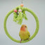 Rope Perches For Bird Cages Circle Rope Swing Easy Installation Natural Safe Soft Cotton Round Bird Swing For African Grey Macaw