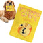 Dog Squeaky Plush Toys Pet Dog Cartoon Teething Toy Squeaky Plushies Medium to Large Dogs Reduce Boredom Interactive Toys