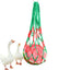 Chicken Vegetable Feeder Poultry Vegetable Feeder Hang Holder Chicken Feeder To Hang Chicken Treat Feeding Tool With Hook