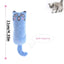 Bite Resistant Catnip Toy for Cats,Catnip Filled Cartoon Mice Cat Teething Chew Toy