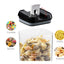 7pcs/set Food Storage Containers Plastic with Lids Kitchen Storage for Rice Sugar Flour Pasta Cereal Storage Containers