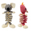 Plush Squeaky Dog Toys Teeth Cleaning Sound Pet Dog Toys Animal Shape Squeaky Dog Chew Toy For Puppies Puppy Squeaker Toys