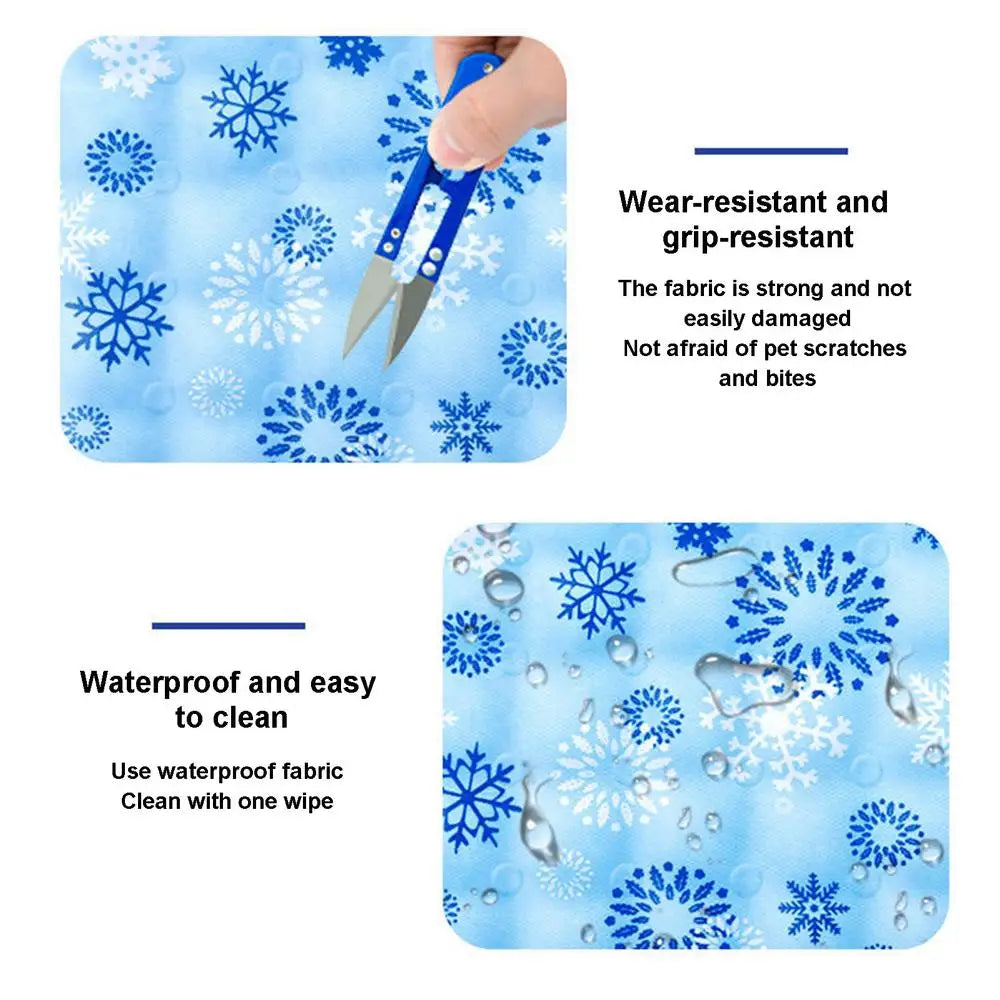 Dog Mat Cooling Summer Pad Mat For Dogs Cat Blanket Sofa Pet Dog Bed Summer Washable For Small Medium Large Dogs Cat