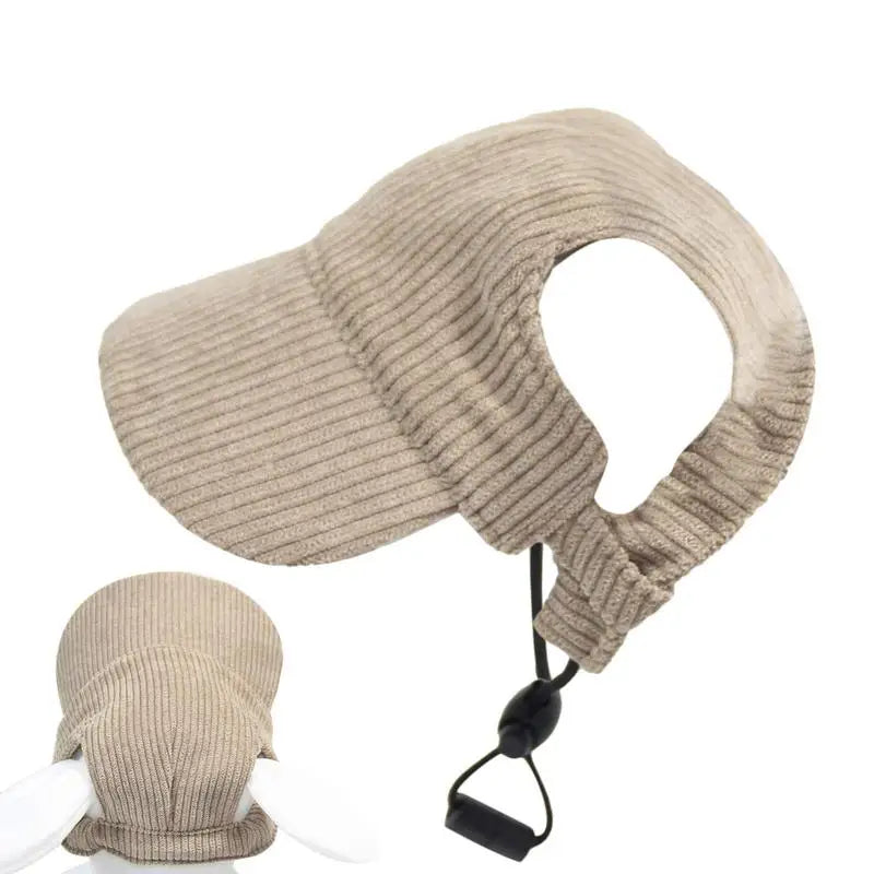 Dog Hat with Ear Holes Pet Dog Sport Cat Fashionable Travel Hat Breathable Pet Outdoor Sunbonnet UV Protection for Outdoor All
