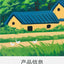 Outdoor Dog House Rainproof Courtyard Dog Villa Medium Kennel Shed Wooden Outdoor Rural Dog House