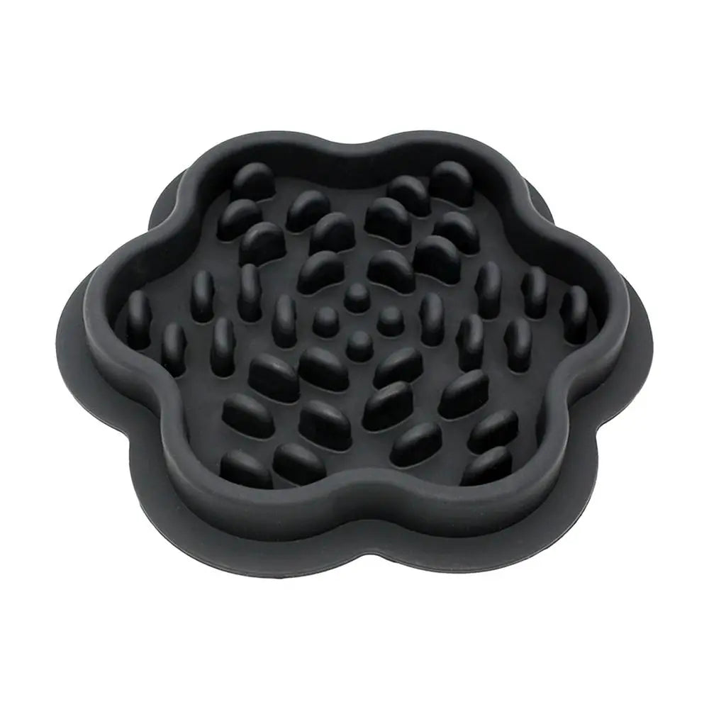 Cat Slow Feeder Non-Slip Slow Feeder Bowl Dog Bowls Food-Grade Silicone Bowls Dishes Pet Puppy Food  Feeding Dog Food Dispenser