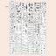 30pcs Waterproof Temporary Tattoo Sticker Black Small Pattern Feather Heart Bird Expression Body Art Arm Fake Tattoos Women Men