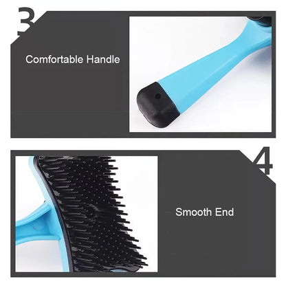 Pet Hair Removal Comb Cat Self Cleaning Brush Hair Tools Grooming Pet Accessories Puppy Cleaning Scraper Comb Remover Dog C S1I1