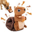 Dog Vocal Interactive Toy Velvet Squirrel Shaped Foraging Instinct Training Puppy Toys Interactive Dog Puzzle Toys With Sound