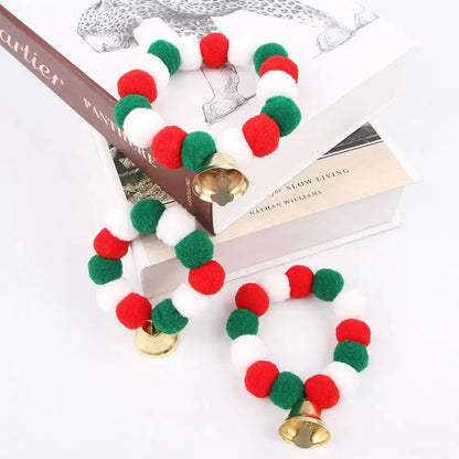 Cat Bell Collar Soft Kitten Collar Bell Fashion Pet Necklace Collar Pet Supplies For Birthday New Year Christmas Thanksgivi M6T0