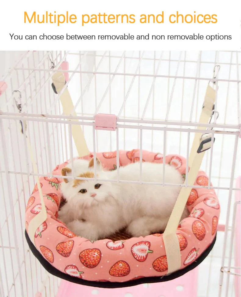 Pet Bed Warm Cushions Hammock All for Cats Plush Winter House Accessory Products Goods Houses Kitten Beds Accessories Habitats