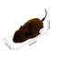 Cat Mice Toys Wind up Indoor Cat Plush Mouse Hunting Toy Plush Mice Pet Toys Clockwork Mouse Running Toy Realistic Mouse