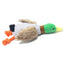 Durable Plush Duck Dog Toy for Aggressive Chewers Pet Mallard Duck Dog Toy Squeaky Plush Puppy Toy for Small Medium Large Dogs