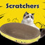 Bowl-shaped Crumb-free Corrugated Paper Cat Scratching Board And Cat Bed Wear-resistant Environmentally Friendly And Safe Claw