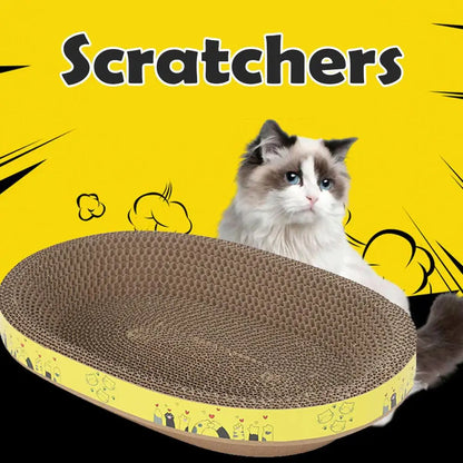 Bowl-shaped Crumb-free Corrugated Paper Cat Scratching Board And Cat Bed Wear-resistant Environmentally Friendly And Safe Claw