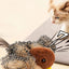 Usb Rechargeable Cat Toy Flapping Bird Cat Toy Interactive Plush Toy Remote Control USB Flapping Wings Cat Toy Chirping Cat Toy