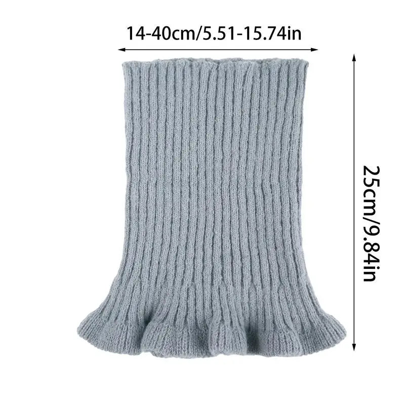 Winter Dog Scarf Ear Protector Knitted Dog Snoods Pet Scarf Noise Ear Protection Comfortable Calming High Elasticity Pet