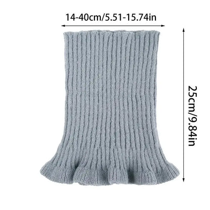 Winter Dog Scarf Ear Protector Knitted Dog Snoods Pet Scarf Noise Ear Protection Comfortable Calming High Elasticity Pet