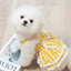 Princess Lattice Dog Fancy Dress Lace Bow Tie Vest Skirt Clothing for Cats Pearl Female Puppy Overalls Lovely Pet Dog Clothes