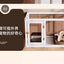 Household Small and Medium Dogs Teddy Pet Dog Fence Visual Cat Cage Dog Fence Indoor Panoramic Transparent Dog Cage