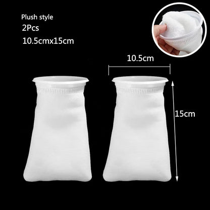 Anti Overflow Aquarium Filter Bag with Frame Washable Reusable Mesh Foam Carpet Sock Bag for Fish Marine Filtration System Hot