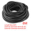 UXCELL Aquarium Flexible Hose Oxygen Circulate Pipe Silicone Tube Water Connector ID 4mm Pump Parts Tools Fish Tank Accessories