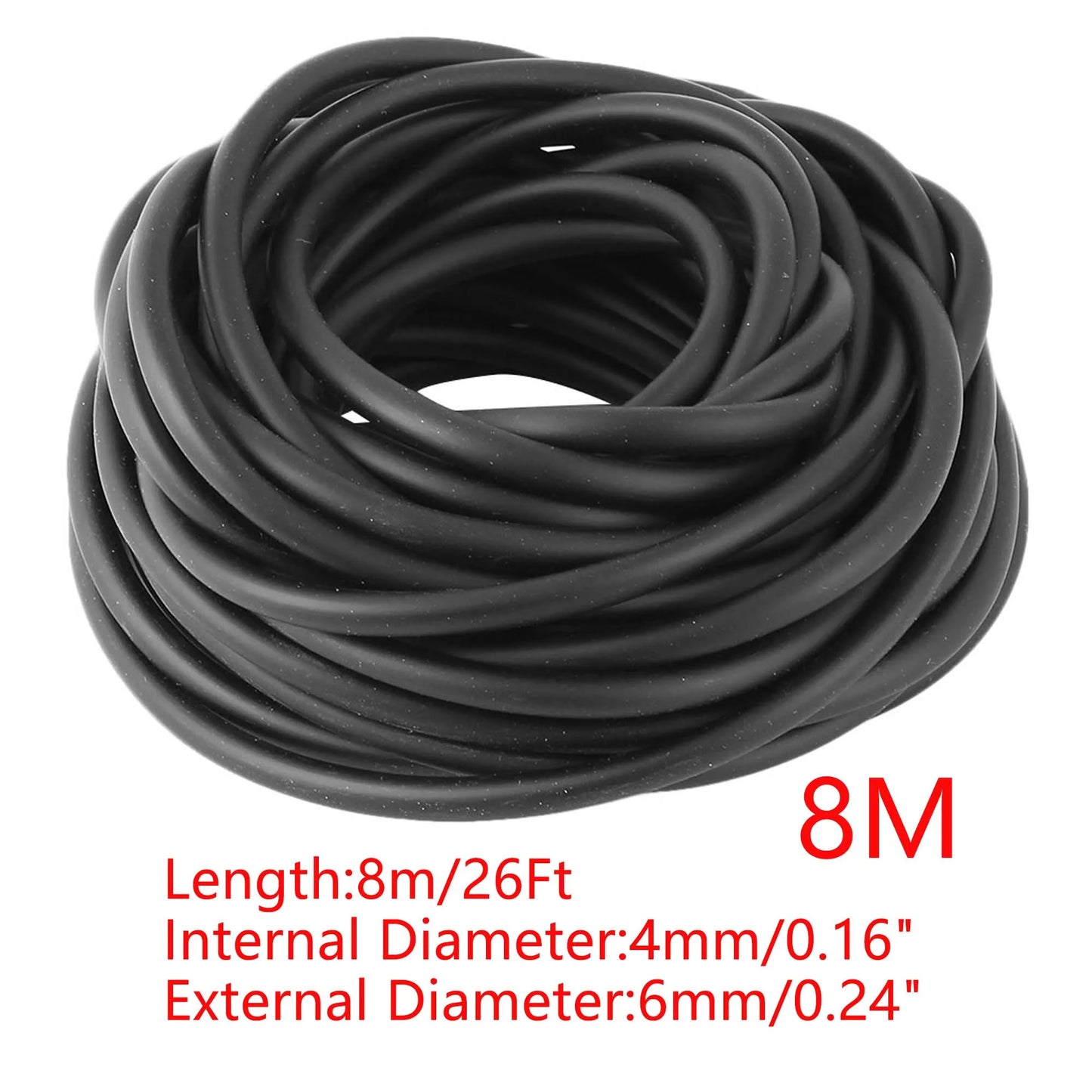 UXCELL Aquarium Flexible Hose Oxygen Circulate Pipe Silicone Tube Water Connector ID 4mm Pump Parts Tools Fish Tank Accessories