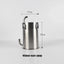 Premium Quality Aquarium Canister Stainless Steel Pro External Canister Filter ADA Style Fish Tank Filter Bucket filtro acuario