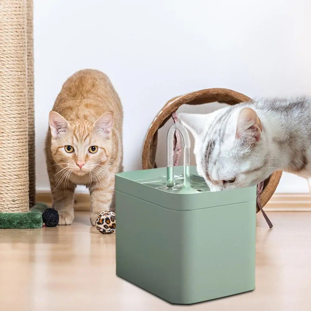 Pet Fountain Automatic Cat Water Dispenser 1.5L Drinking Water Dispenser Cat Water Bowl Pet Water Fountain With Filter For pets