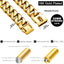 Strong 32mm Wide Gold Dog Chain Collars  Heavy Stainless Steel Dogs Choker Pitbull Gold Dog Necklace For Large Huge Dogs