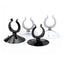 Black  Aquarium Suction Cup Air Tube Holder Sucker for Fish Tank Pump Oxygen Air Tube Fixing Clip  Aquarium Accessories 5pcs