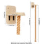 1Piece Cat Tree Cat Climbing Rope for Cat Scratching Claw Grinding tool 150CM- Thick Sisal Rope for Cat Playing and Excising