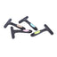 Dog Rake Deshedding Dematting Brush Comb Undercoat Rake for Dogs Cats Short Long Hair Pet Brushes Shedding with Double Row Pins